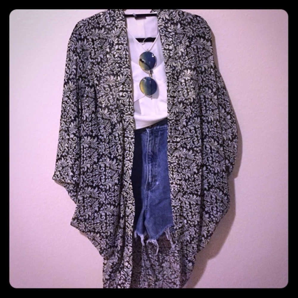 LF printed festival coachella kimono